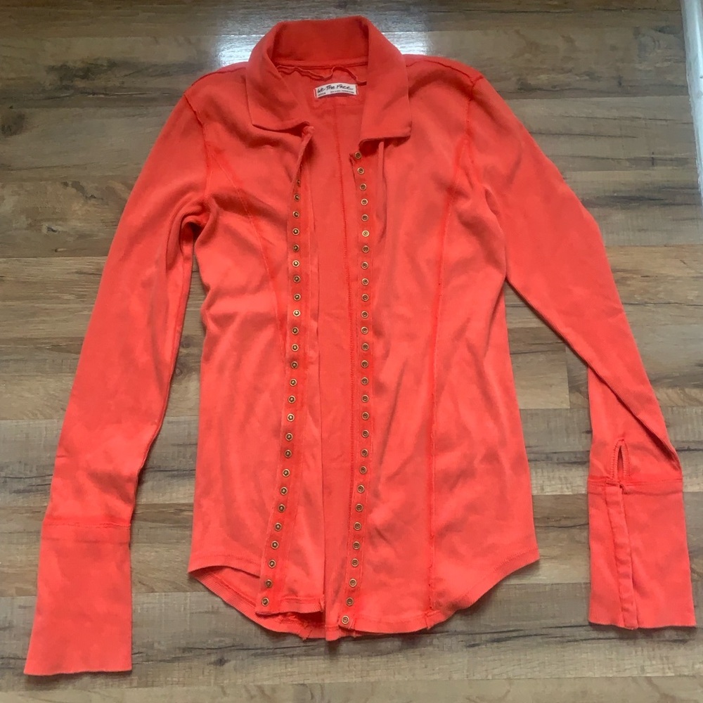 Free People Dropping Tears Shirt - Picture 11 of 12